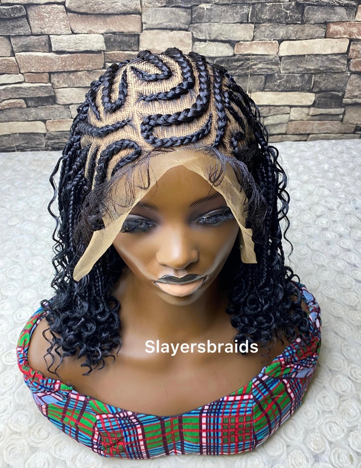 Braided Lace Wig – Easy Install, Long Lasting -Ivy Unit