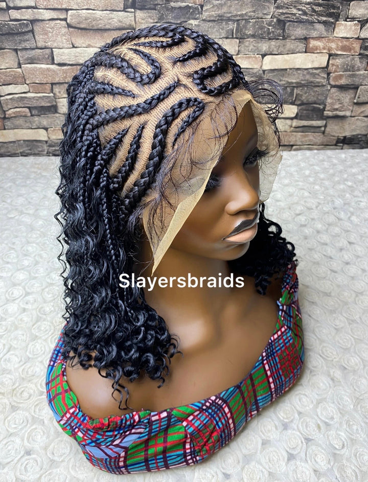 Braided Lace Wig – Easy Install, Long Lasting -Ivy Unit