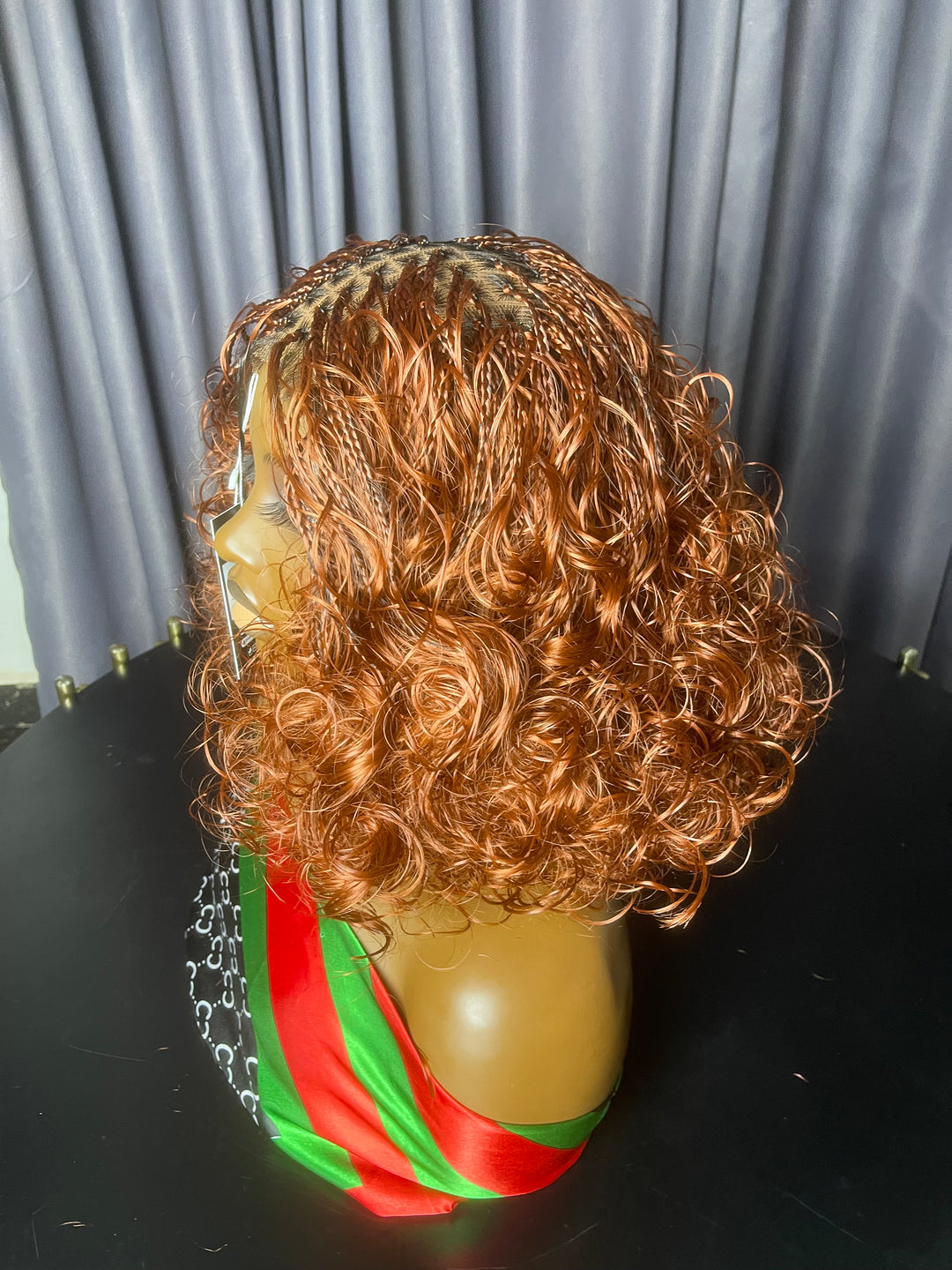 Boho Knotless French Curls Wig -Tushe unit 