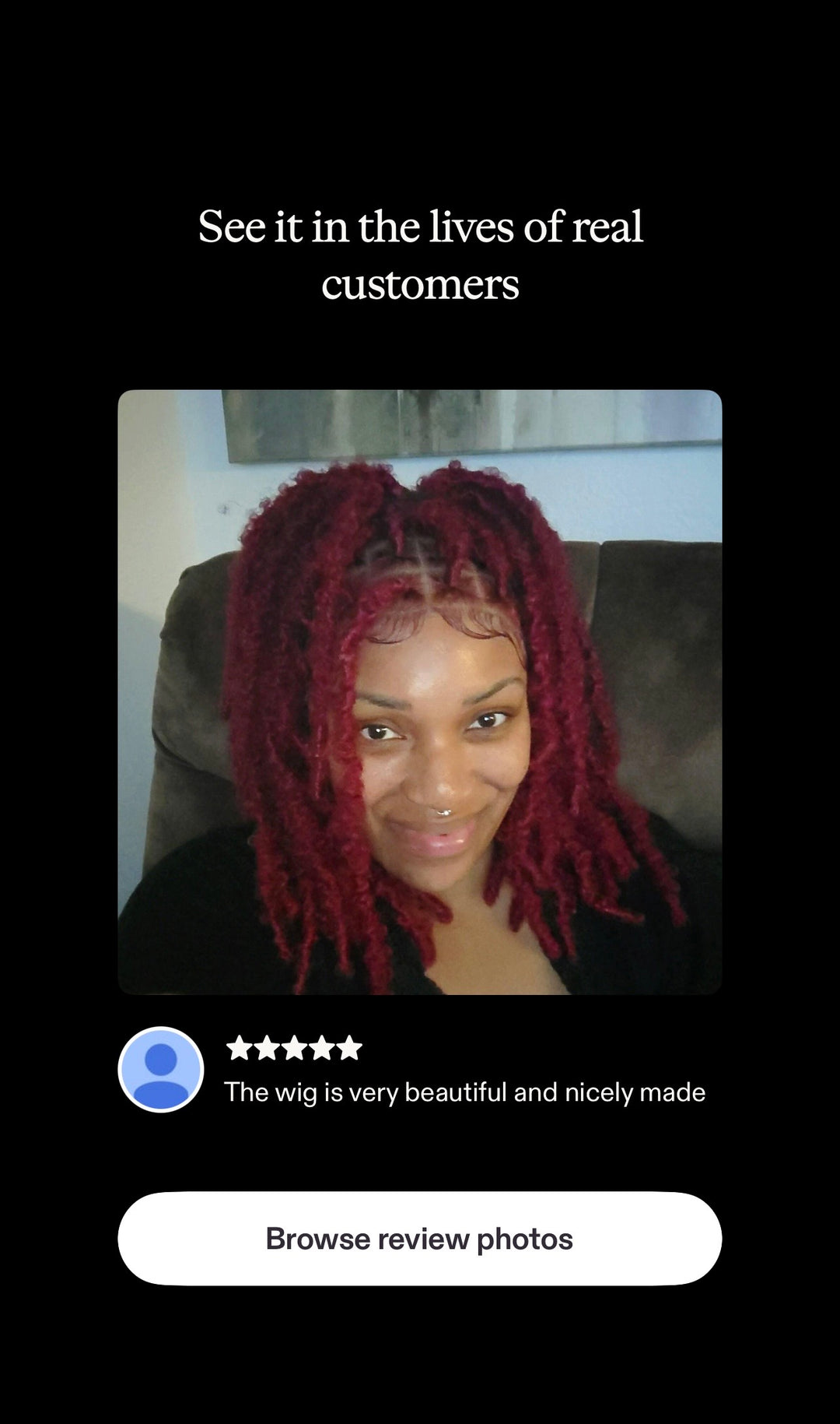 Distressed FauxLocs ButterflyLocs Wig  -Lasha
