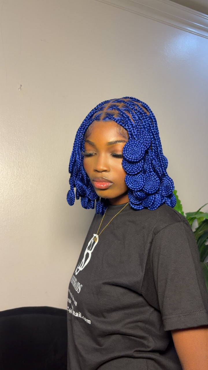 Koroba Knotless Glueless Braid Wig  -Bee