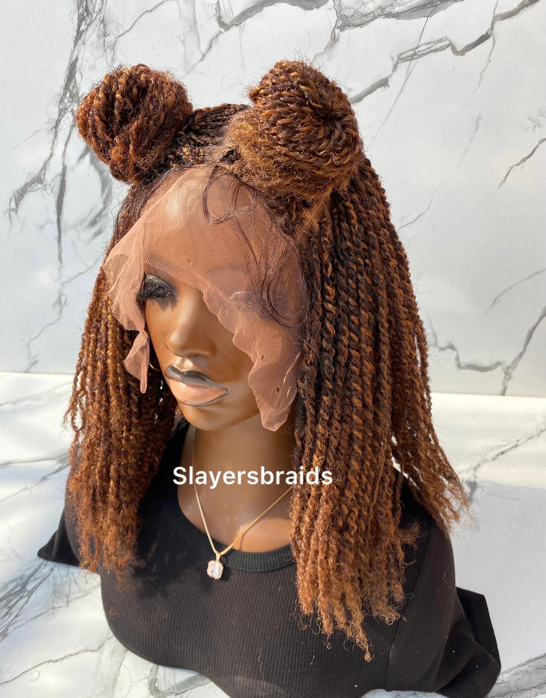 Mini Coco Twisted Wig Knotless Hair-Kamsi