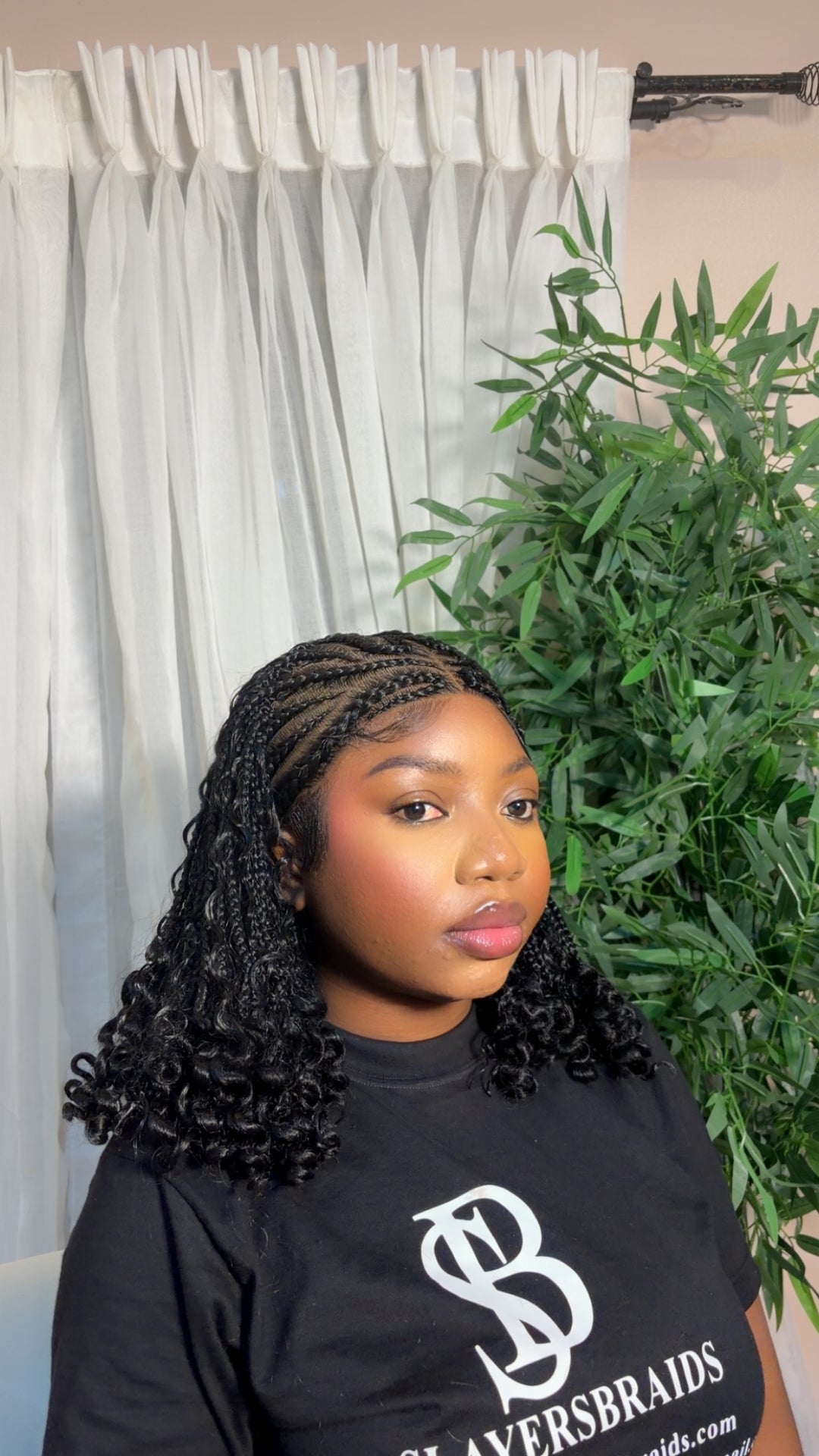 Braided Lace Wig – Easy Install, Long Lasting -Ivy Unit