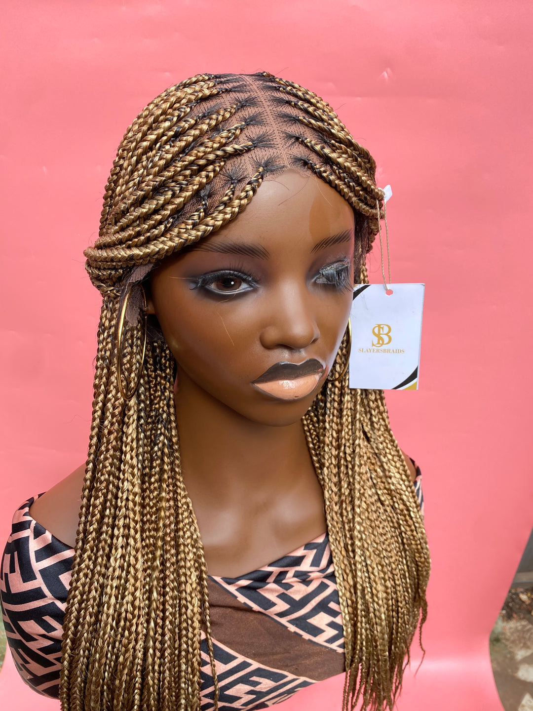 24"Knotless Mixed Blonde Braids -Verena