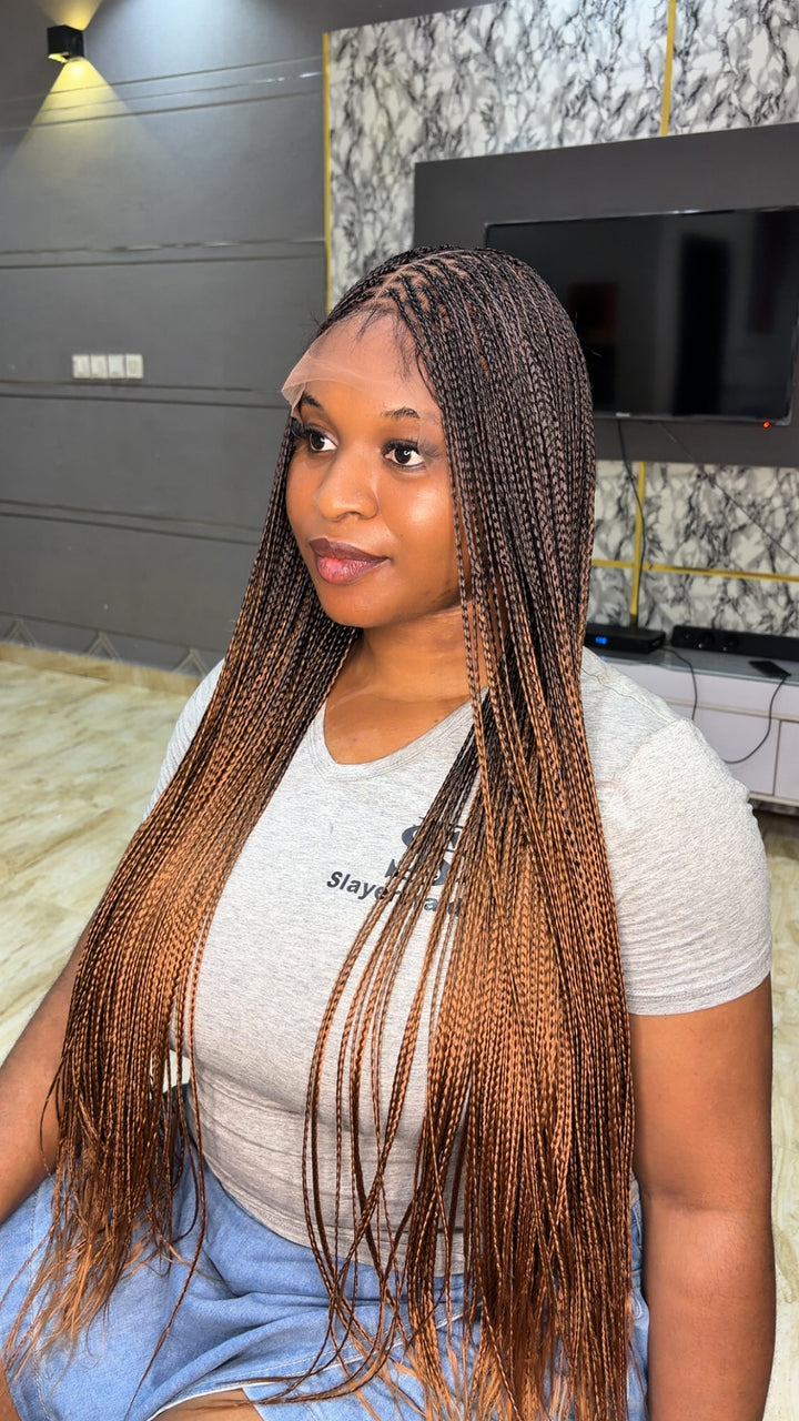 Knotless Braids Wigs For Black Women: Bora-