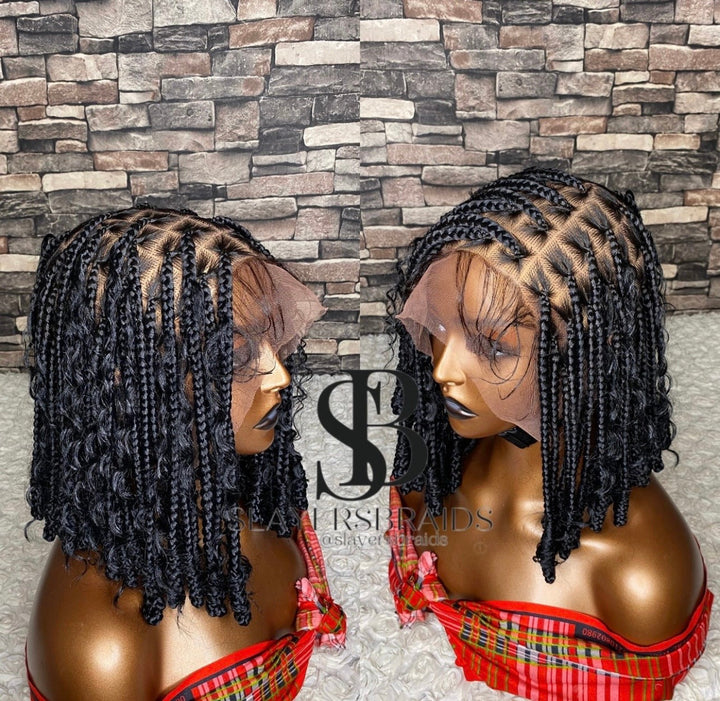Pre-Braided Wig – Easy Install,Curly Hair-Bam 2