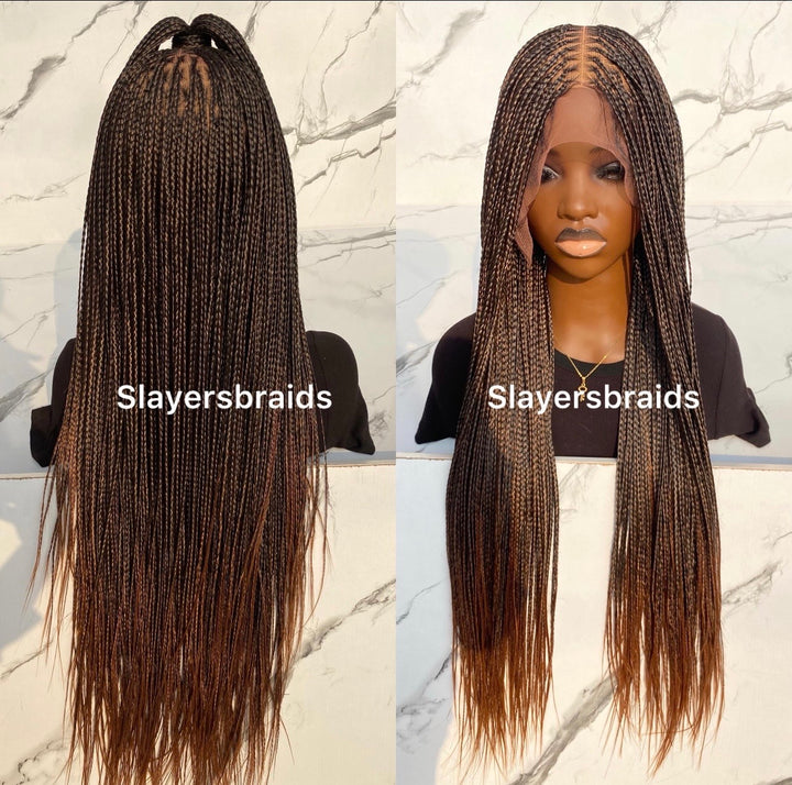 knotless Braids Wig For Black Women -Nessa unit