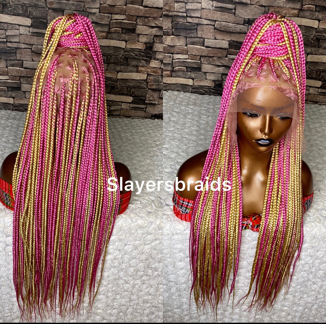 Glueless Knotless Wig Natural Scalp, Ready to Ship Uk -Seraina