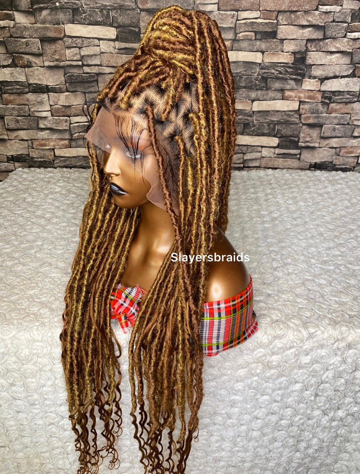 Handmade Goddess Faux Locs Wig| -Whokae
