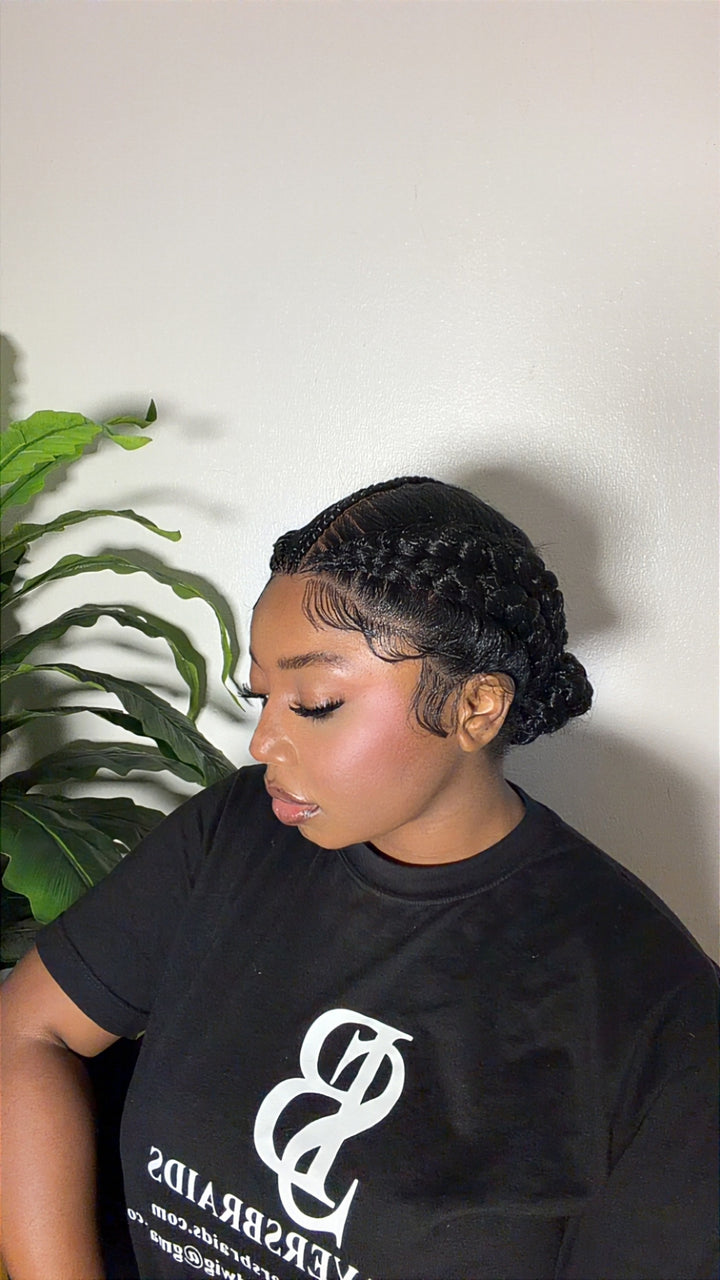 Ready to ship vacation hair Stitch cornrow style- Alena