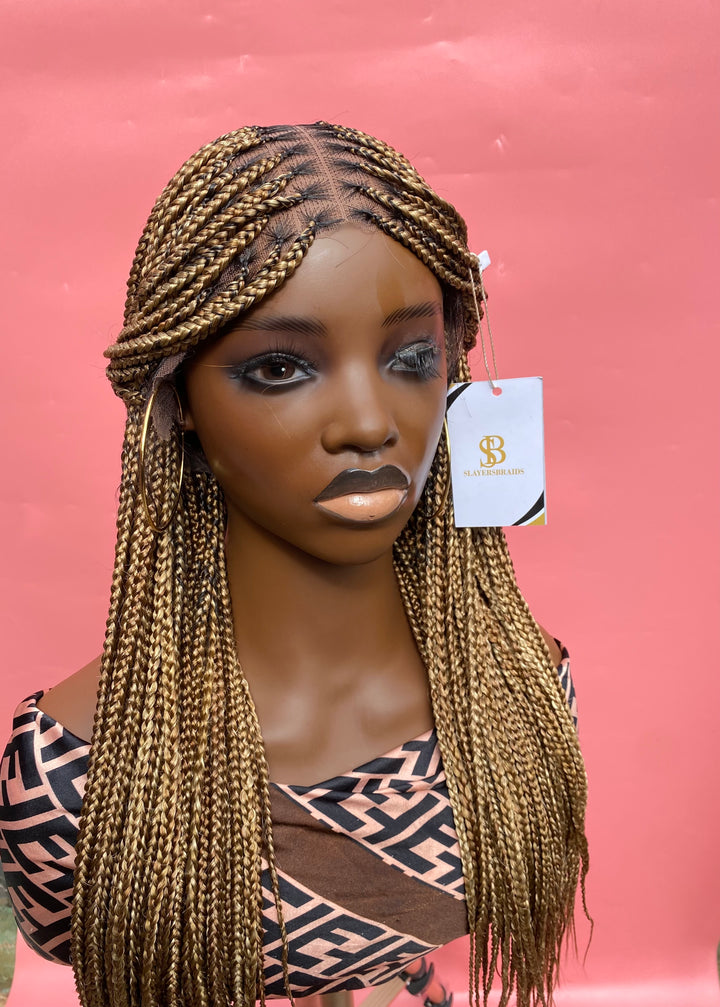 24"Knotless Mixed Blonde Braids -Verena