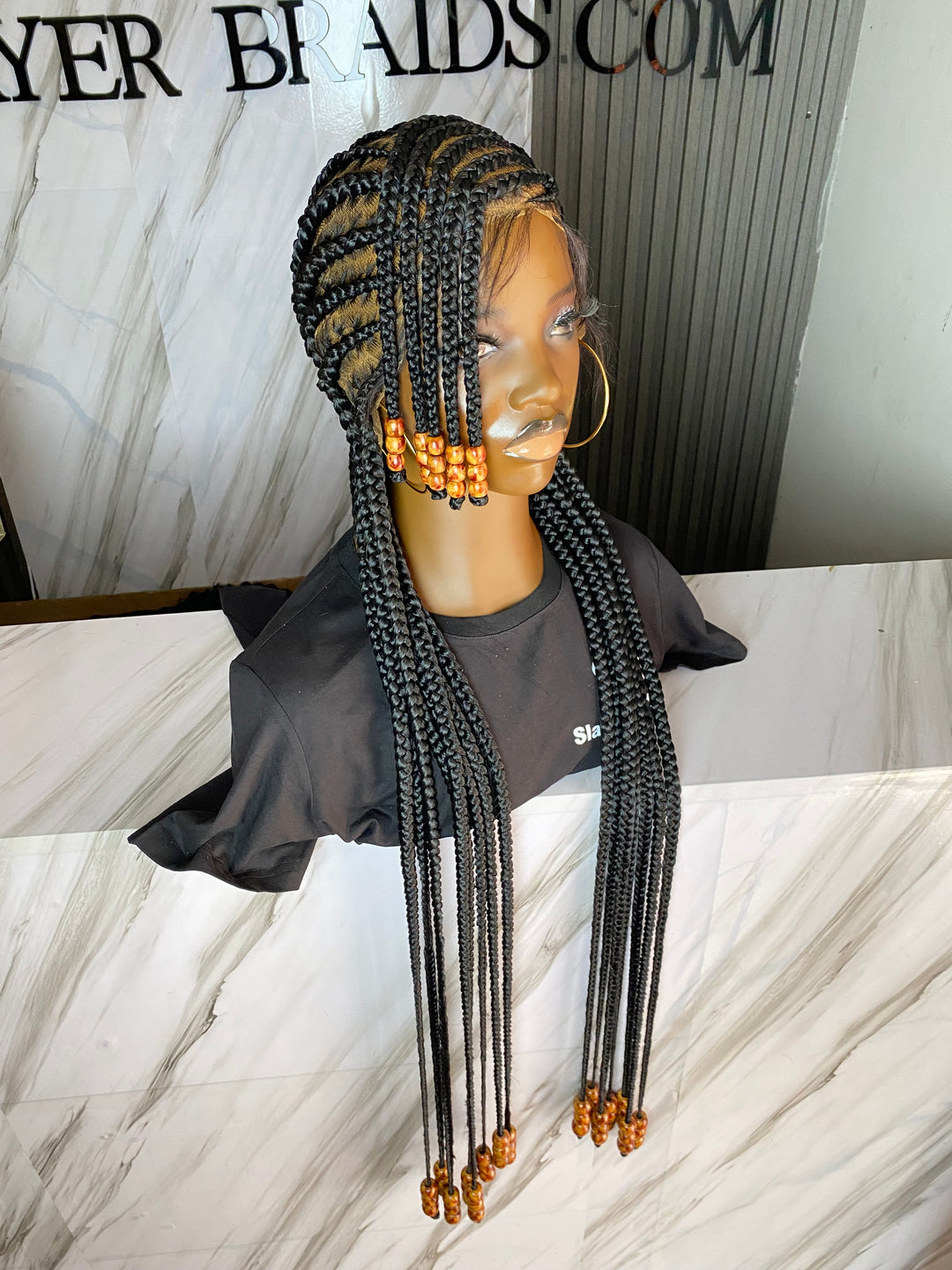 Protective Cornrow braidStyle: Ukachi