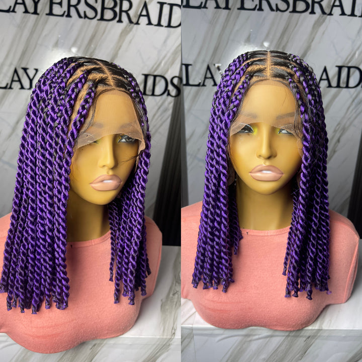 Premium quality Knotless Wig|Saves Time braids -Nana