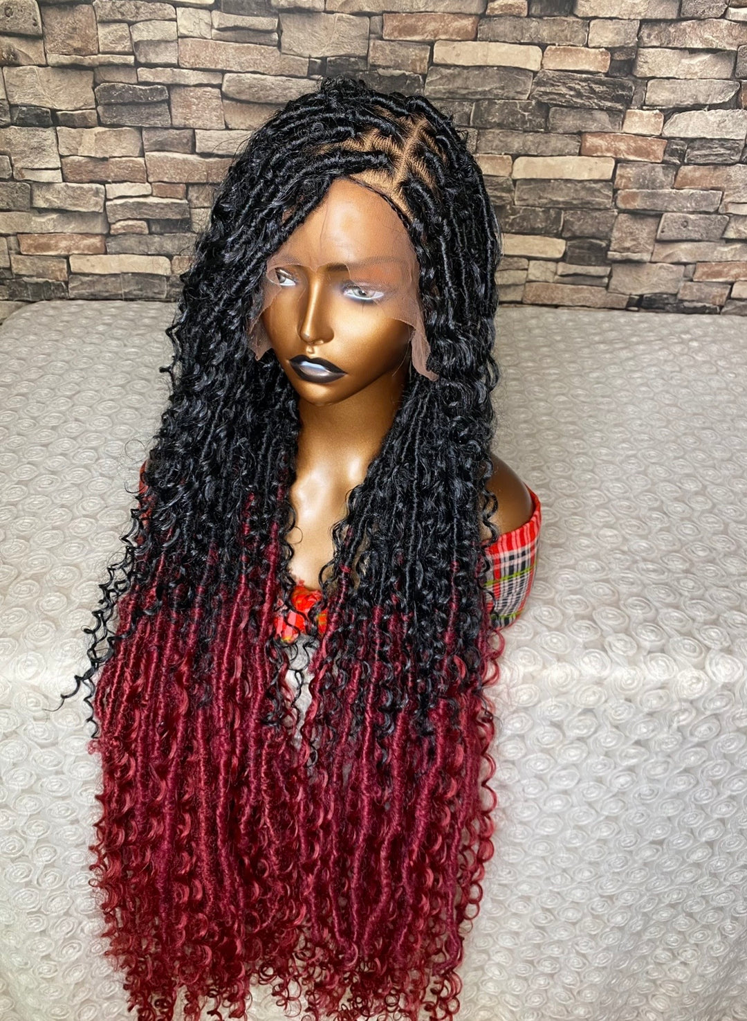 Ombré Boho Faux Locs Wig -Lulu Unit