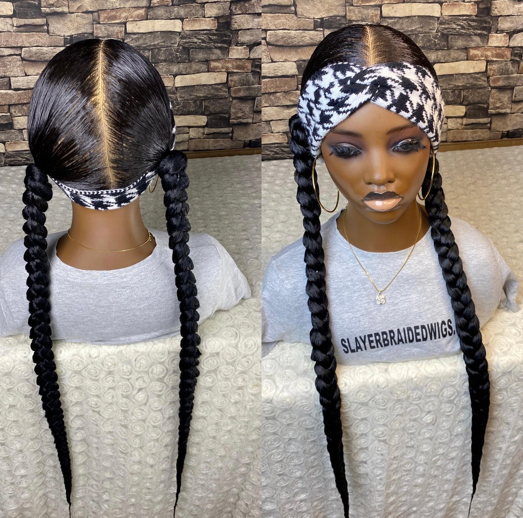 Hairband Wig Detachable ponytail Wig :- Lilly Unit