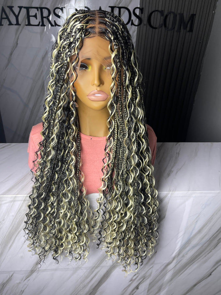 Glueless Boho Braid| 2Days Fast UK Delivery|Natural Scalp -Diana