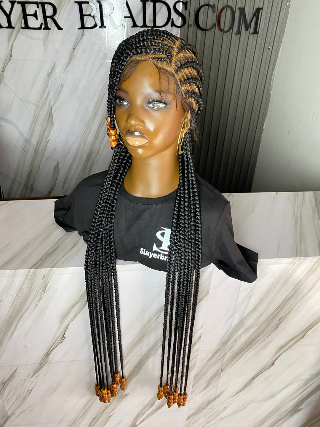 Protective Cornrow braidStyle: Ukachi
