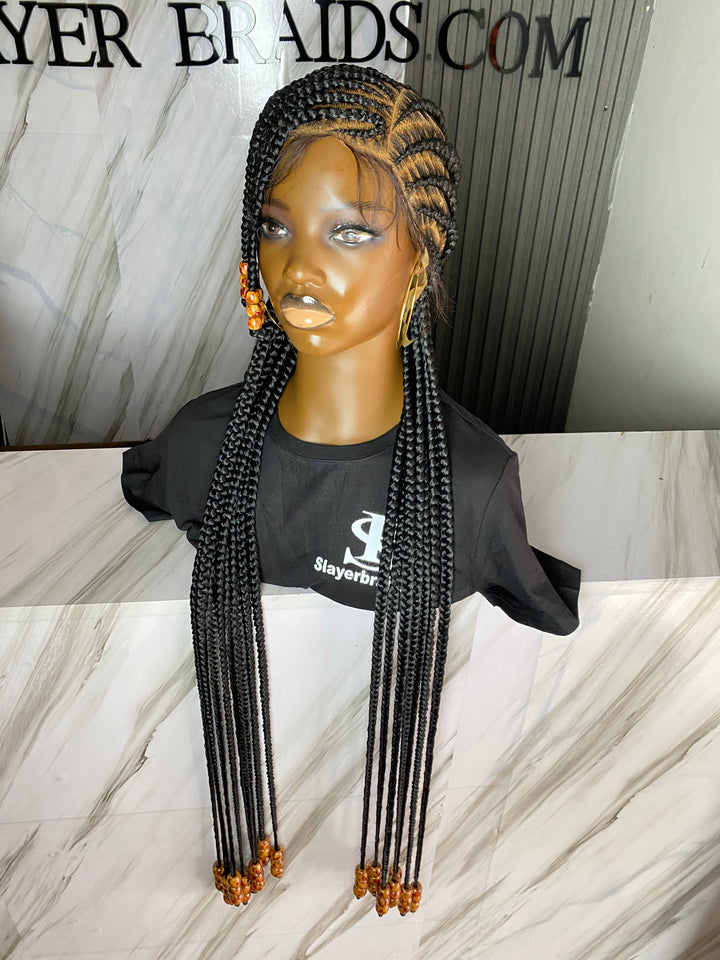Protective Cornrow braidStyle: Ukachi