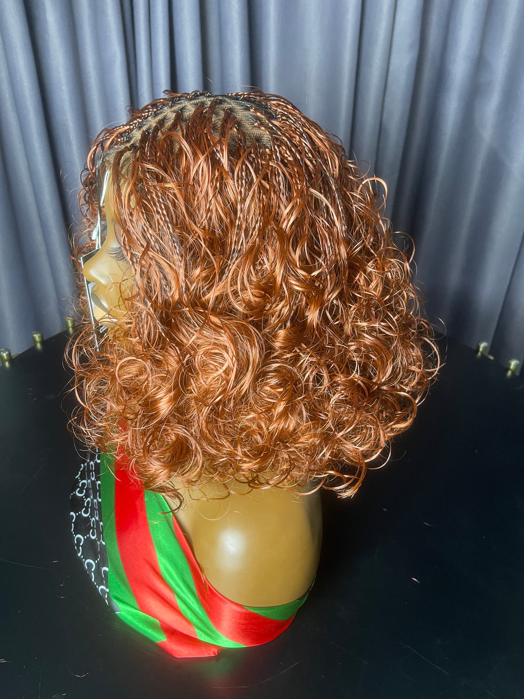 Boho Knotless French Curls Wig -Tushe unit 