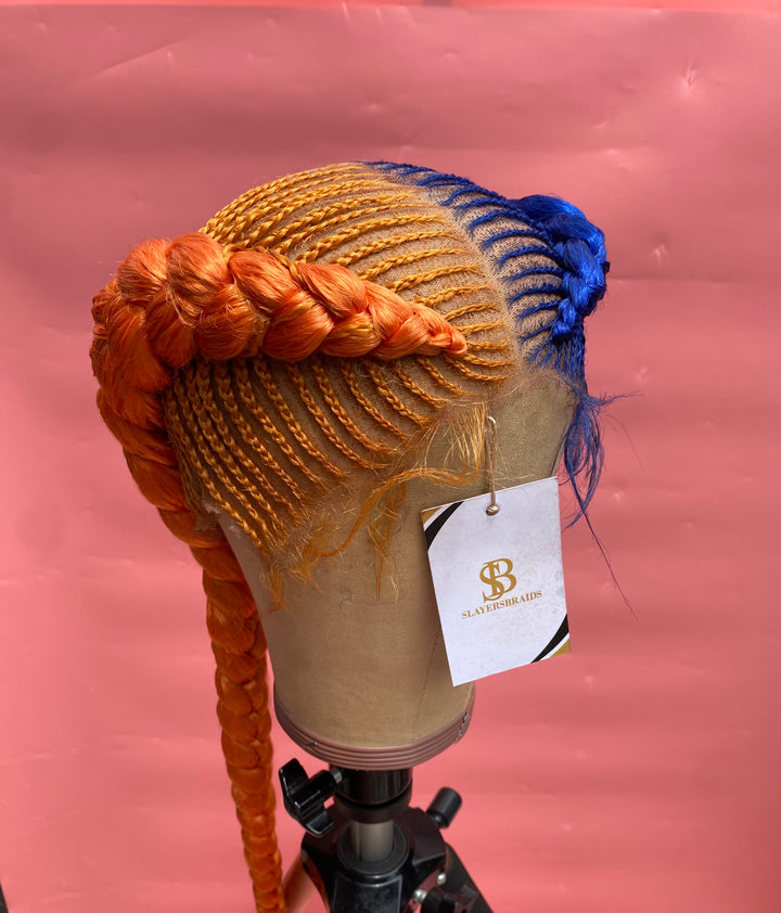 Ready to Ship Feedin Cornrow Braid: -Shawty