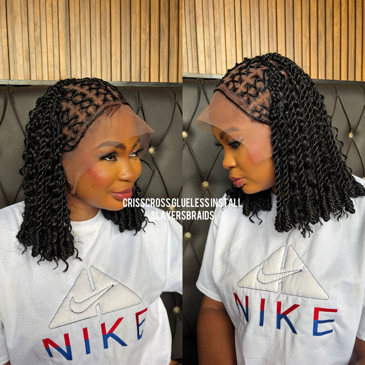 Handmade Cornrow,Box Braid Wig,Ready to ship Uk–Sonja Unit