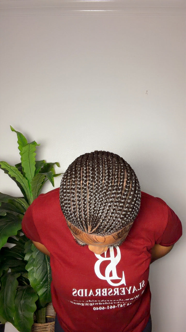 Protective Cornrow Braid: Fast delivery Wig:  Sisi