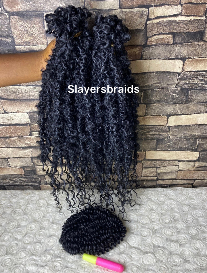 Handmade ButterflyLoc Extension Strands -Zinga