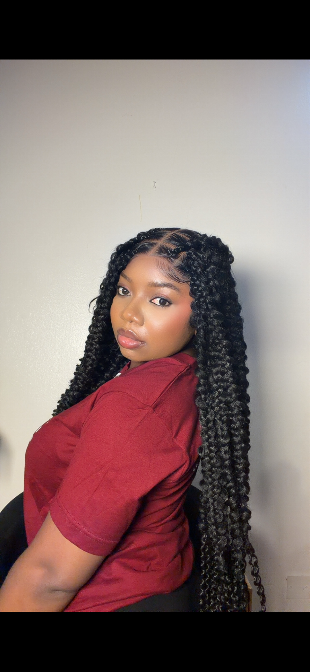 Glueless Butterfly Braid Wig For Protective Styling Hair -Demika