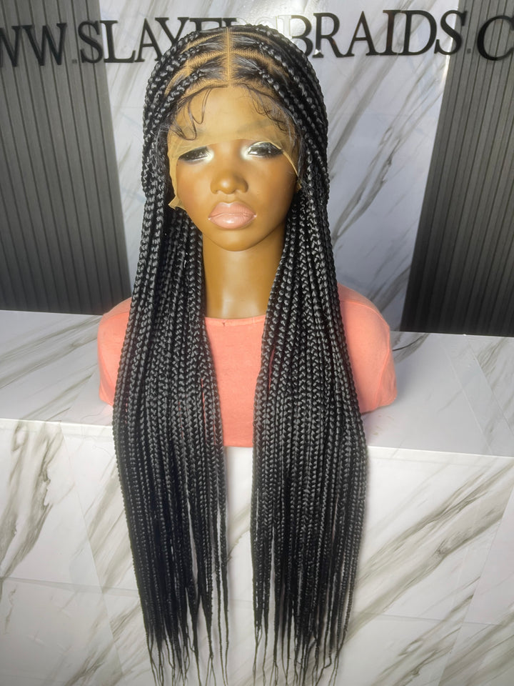 Knotless Braided Wig Protective style -Zinny2