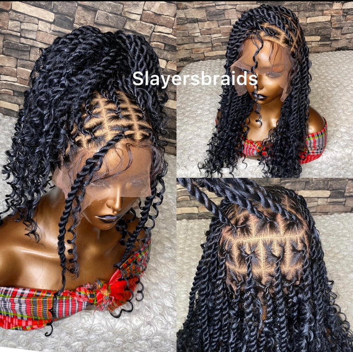 BoxBraid Twist Wig Limited Stock Protective Hair -Adenike