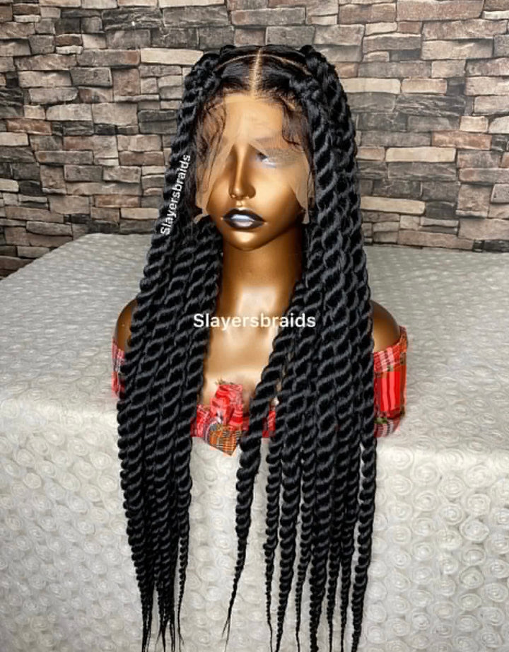 Jumbo Senegalese Twist braid, limited stock available -Ola