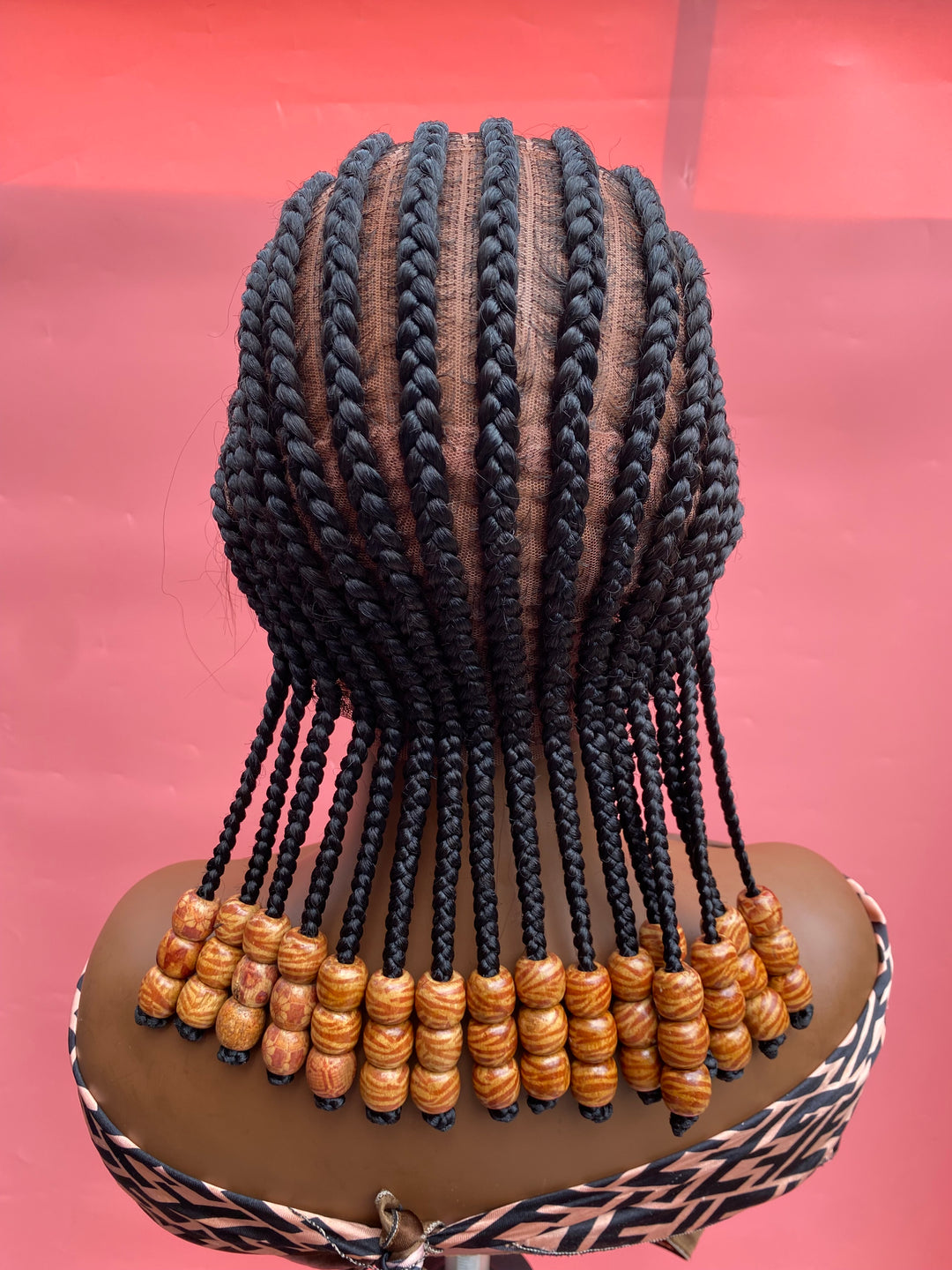 Fulani Tribal Bob Cornrows Wigs -Keys