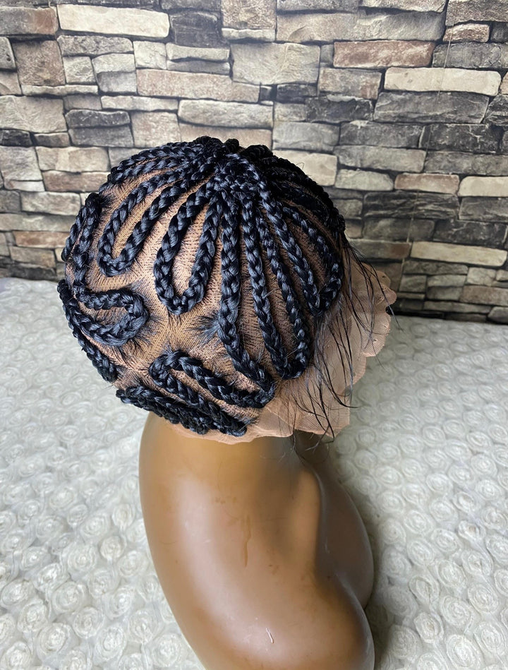 Custom Braids Natural scalp Beginner friendly wig -Baddie Unit
