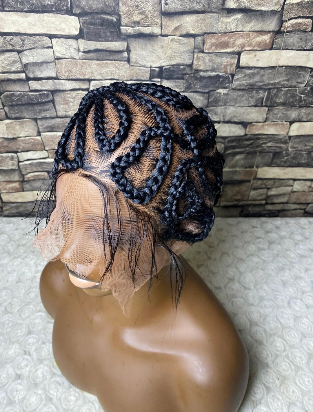 Custom Braids Natural scalp Beginner friendly wig -Baddie Unit