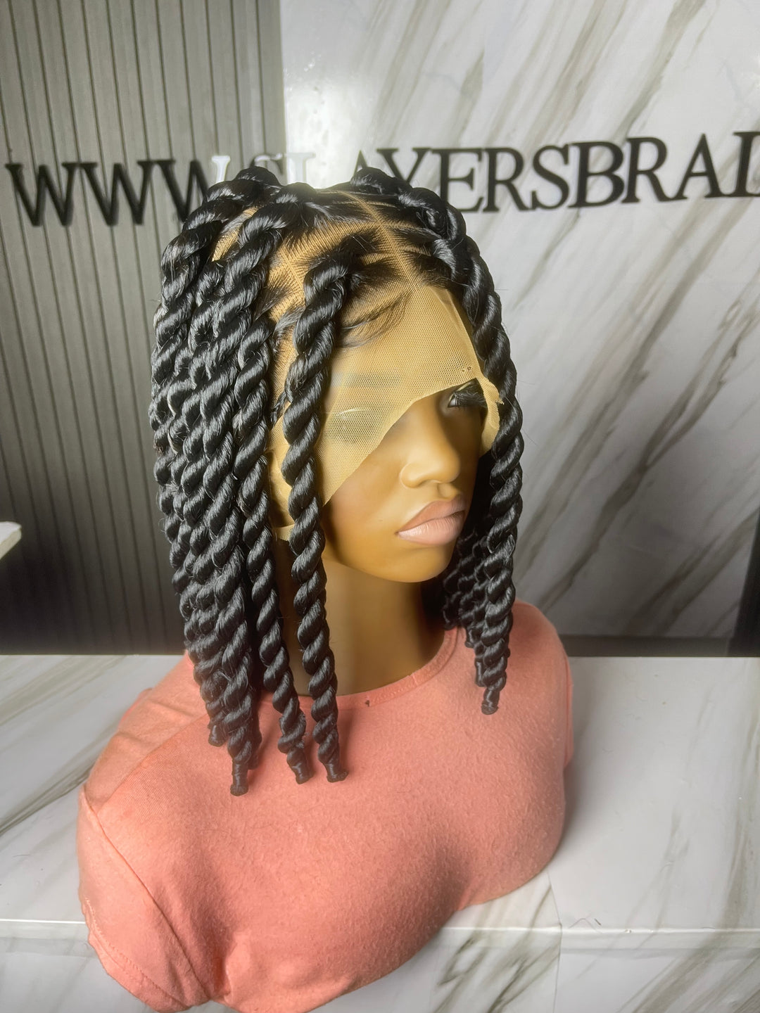 Twist Bob Wig For Black Women -Zitel unit