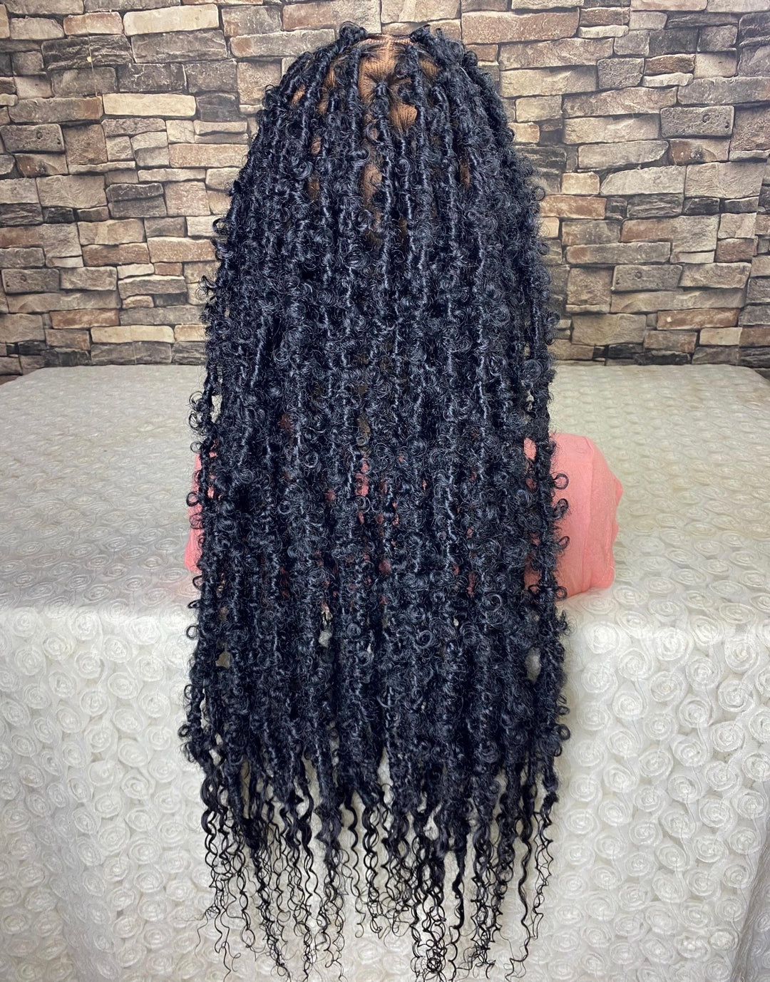 Glueless boholocs Natural Hairline Wig for black women -Leah Unit