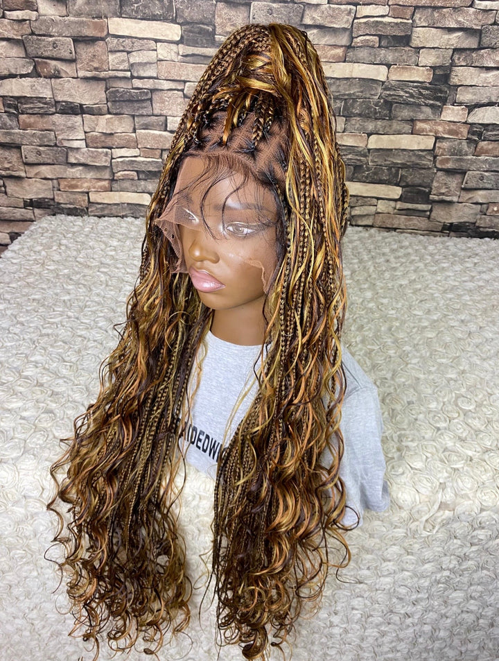 Boho Braids Wigs for black women -Diana 