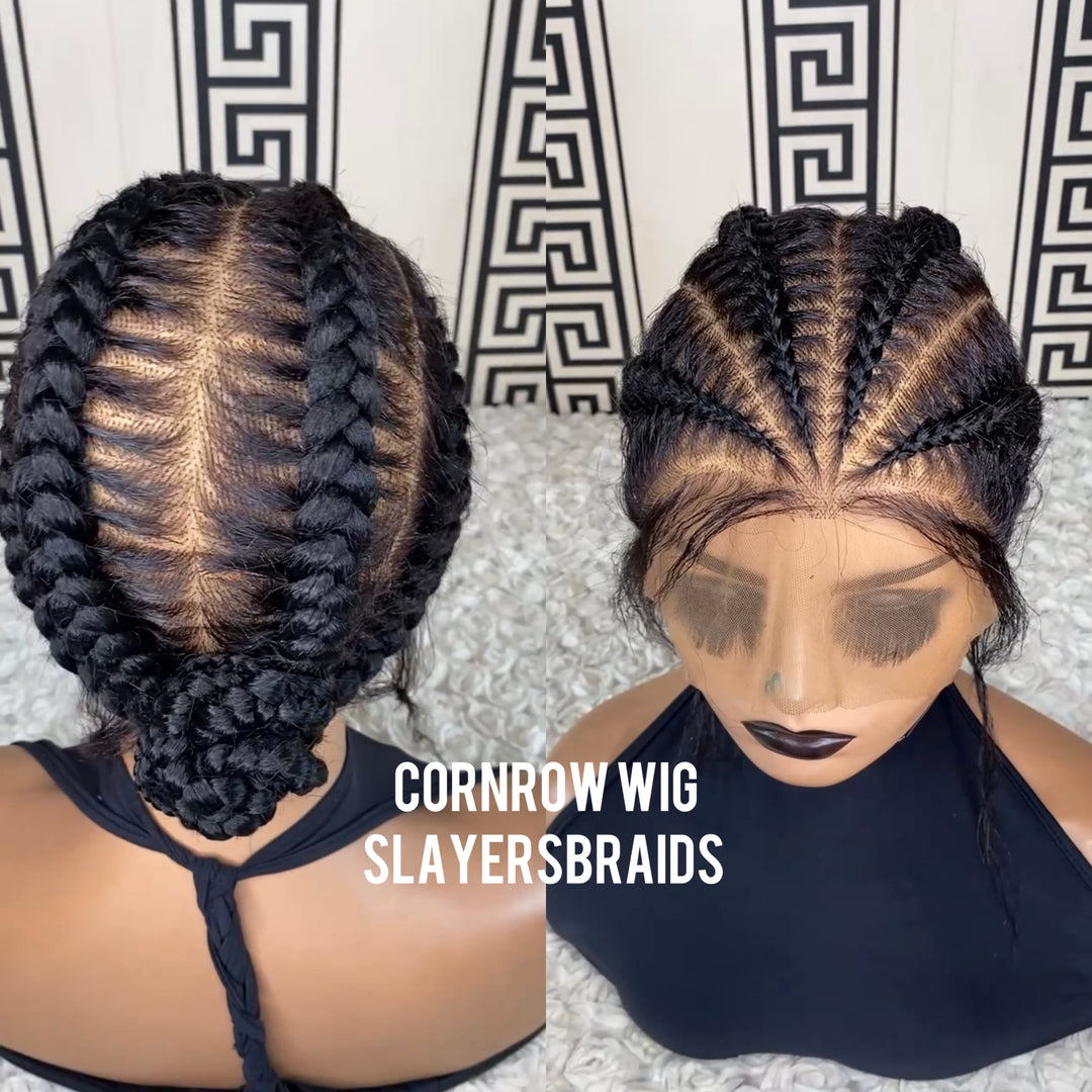 Premium quality Braid|Glueless install Wig -Tiana