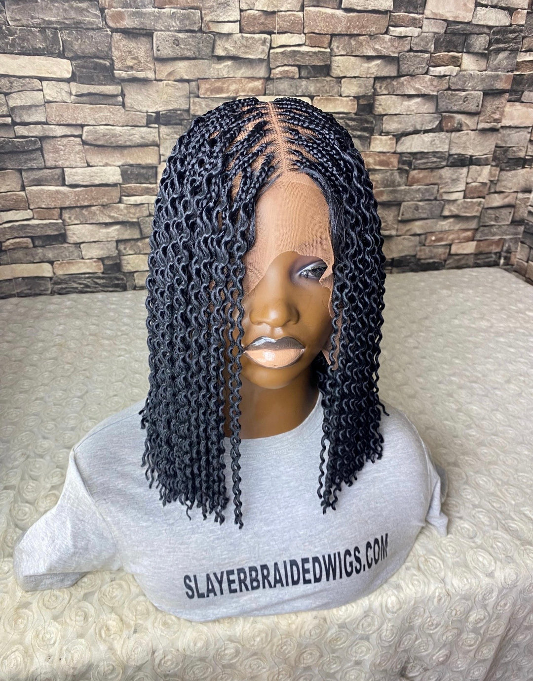 Pre styled Pick nd Drop Bob Twist Wig -Kayla Unit (black