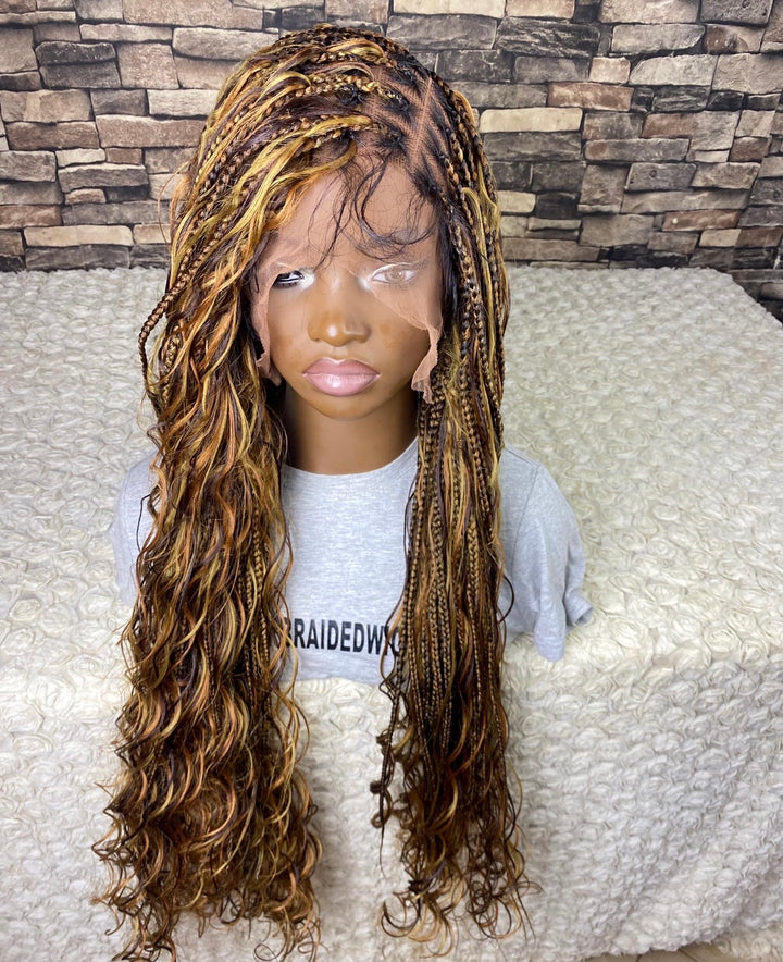 Boho Braids Wigs for black women -Diana 