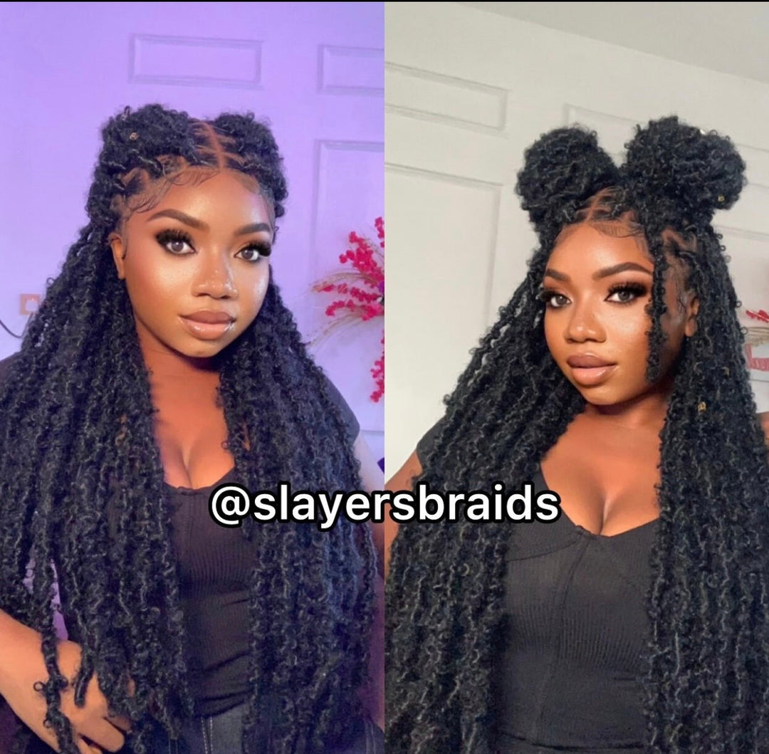 Butterfly locs Dreadlock Wig Fast Ship Distressed Loc hair -Kikiola