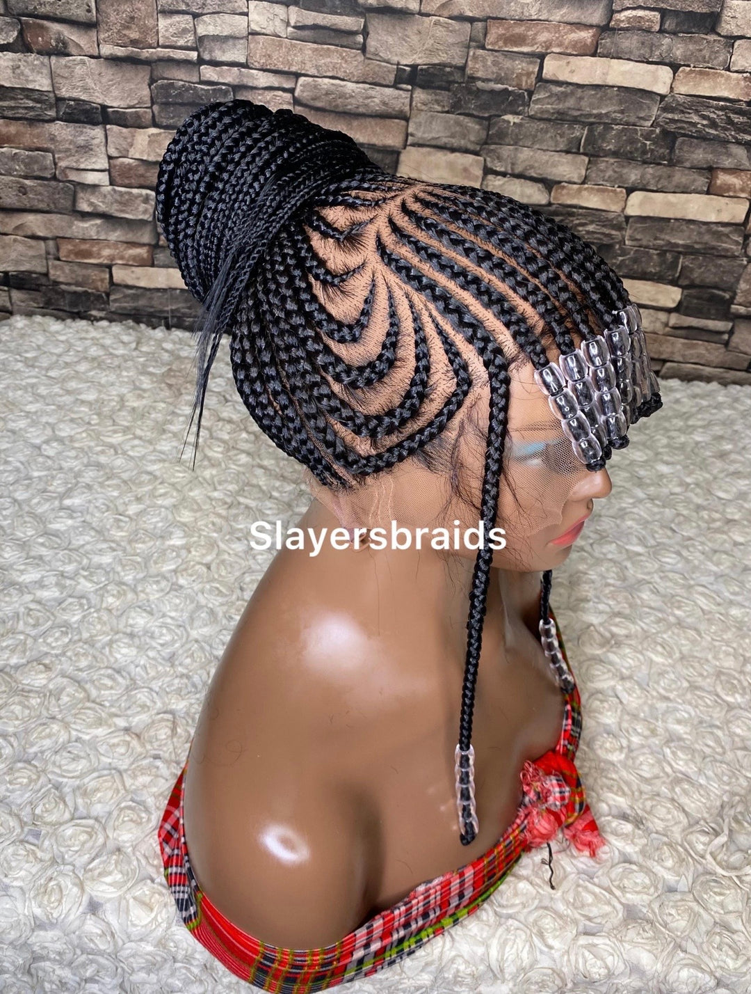 Beaded Wig lightweight,protective style For Black Women -Sheba