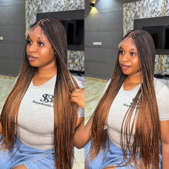 Knotless Braids Wigs For Black Women: Bora-