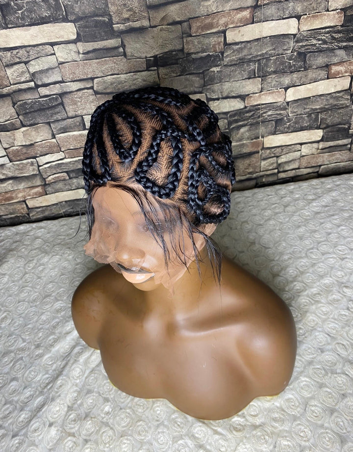 Custom Braids Natural scalp Beginner friendly wig -Baddie Unit