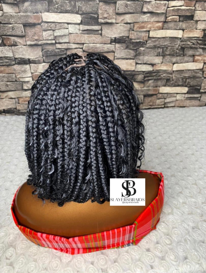 Fast Ship Boxbraid Bob Wig Luxury Hair -Tolu
