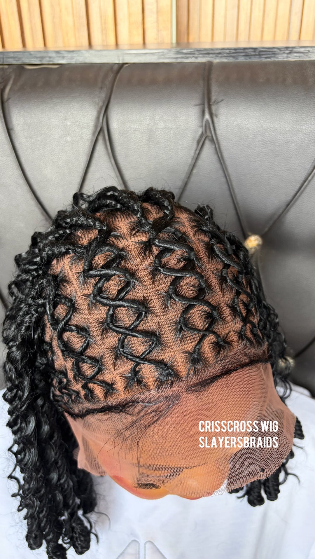 Handmade Cornrow,Box Braid Wig,Ready to ship Uk–Sonja Unit