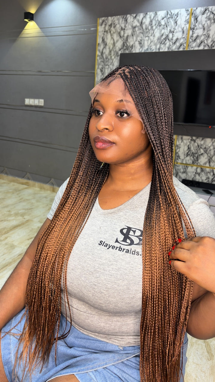Knotless Braids Wigs For Black Women: Bora-