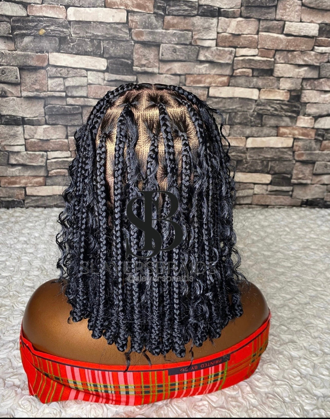 Pre-Braided Wig – Easy Install,Curly Hair-Bam 2