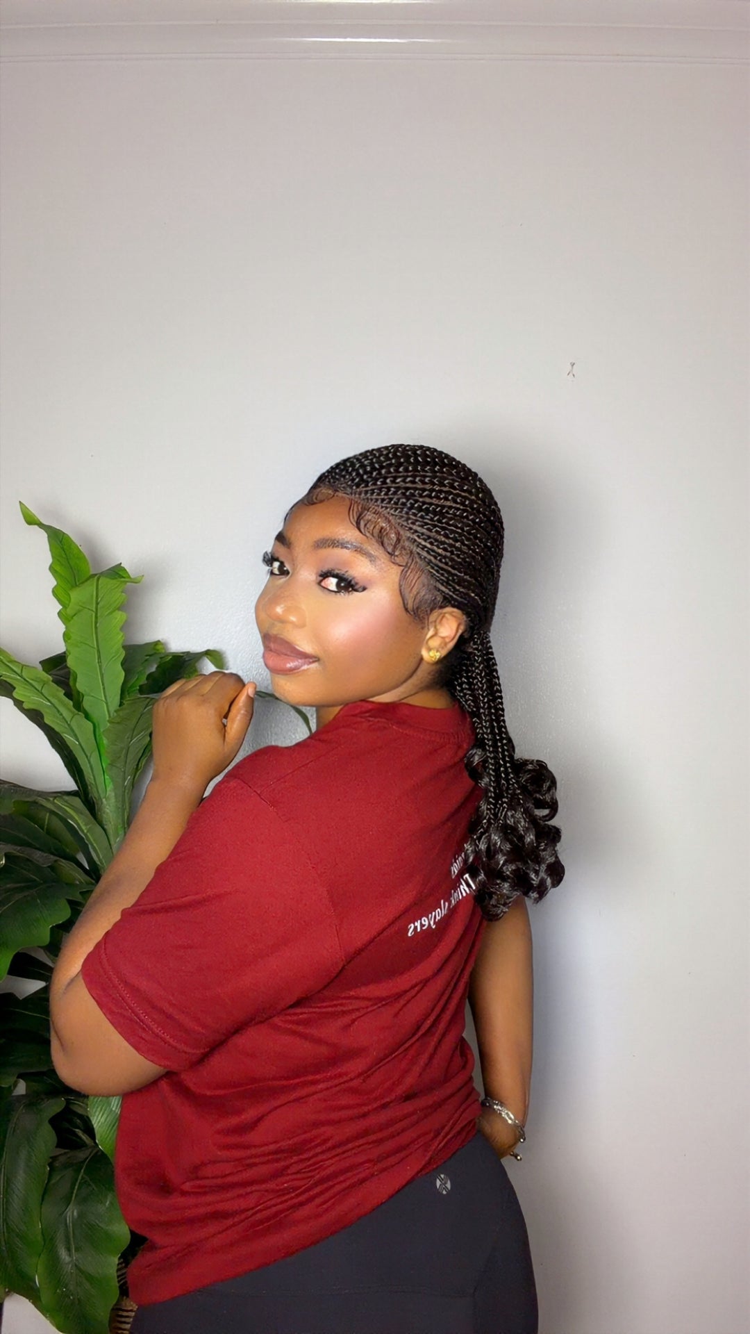 Protective Cornrow Braid: Fast delivery Wig:  Sisi