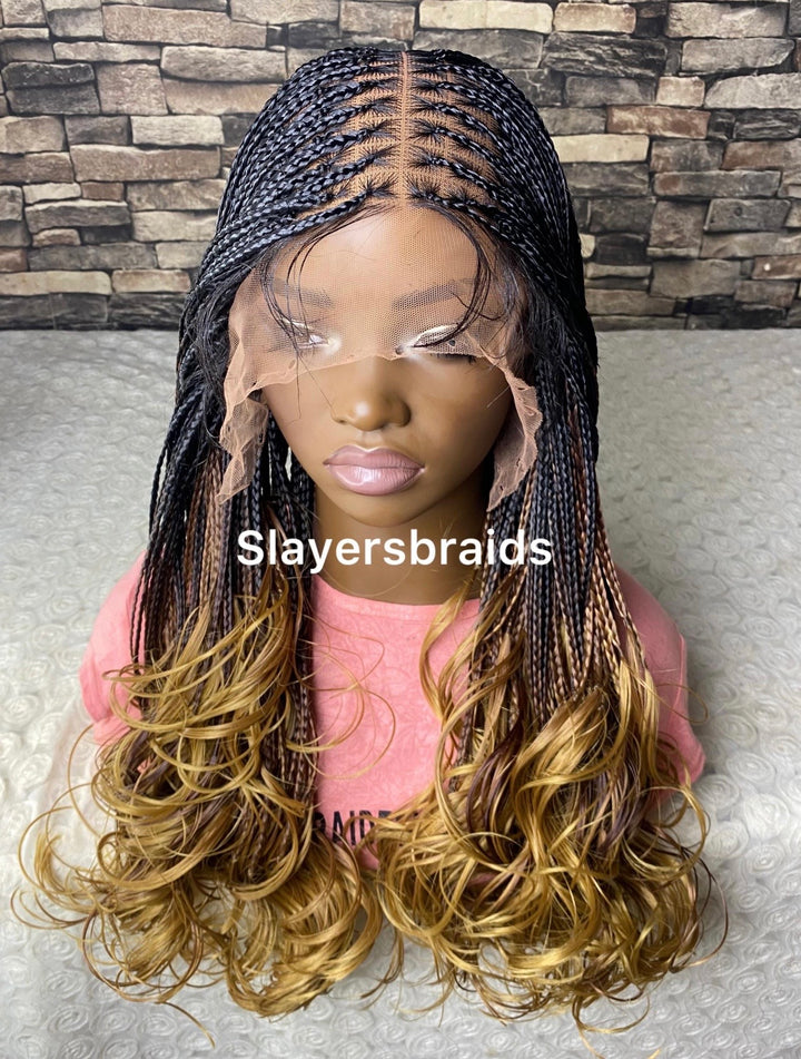 Italian Curls Ombre Knotless Wig - Debbie 